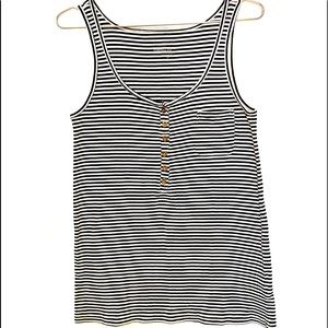 JCrew Striped Tank